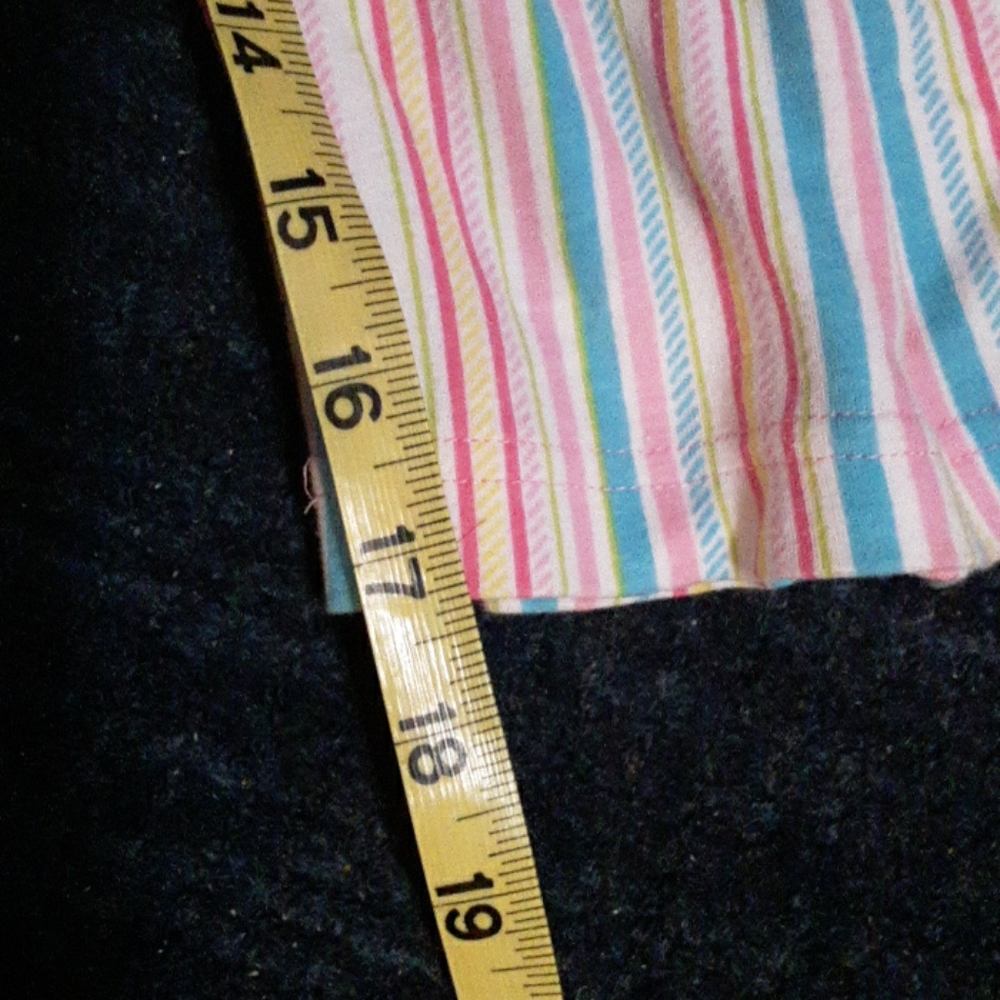 Striped Pajama Capris - Picture 5 of 5